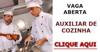 Vaga Para Auxiliar de Cozinha