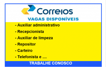 Trabalhe Conosco Correios – Veja Como Enviar Currículo para Candidatar-se a Vaga