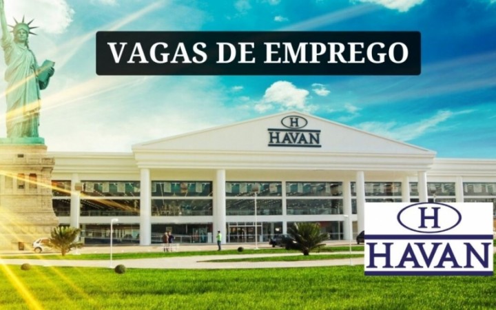 Envie o seu currículo e faça parte do time Havan! Oportunidade para o Brasil todo