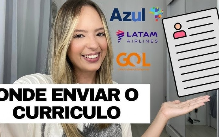 Gol, Azul e Latam estão com vagas abertas, envie seu currículo